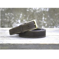 CEINTURE CUIR BRUN | La classique
